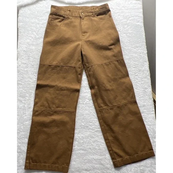 No Boundaries | Pants | No Boundaries Double Knee Baggy Wide Brown